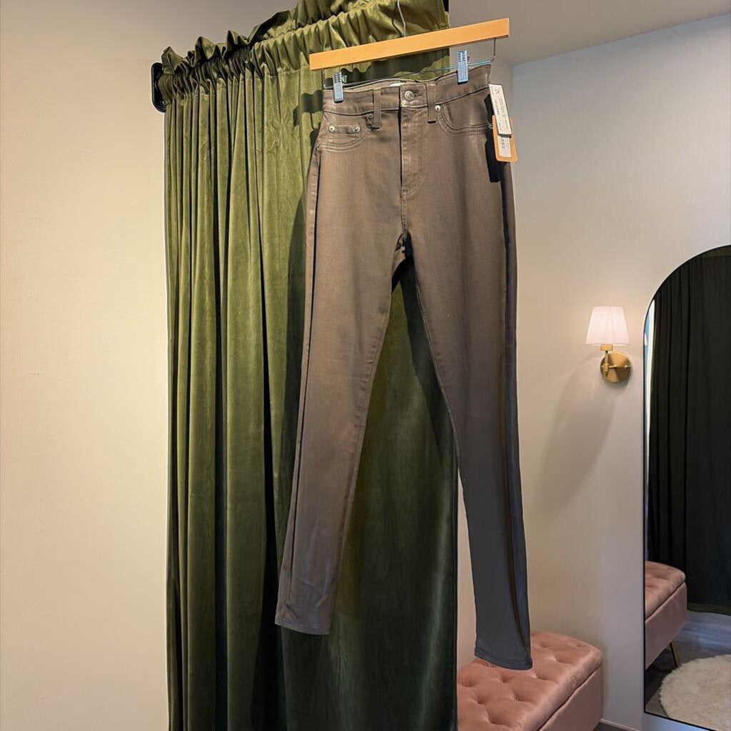 Aline High Rise Coated Skinny