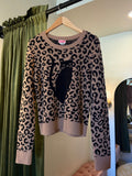 Black Cat & Leopard Crewneck