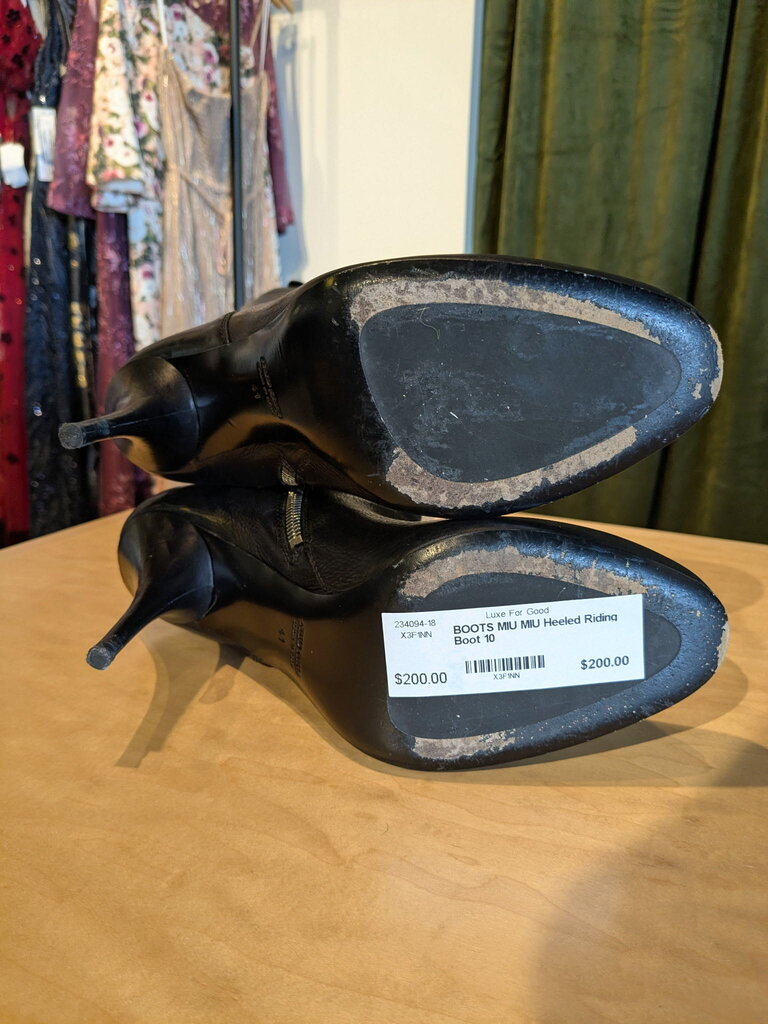 Heeled Riding Boot