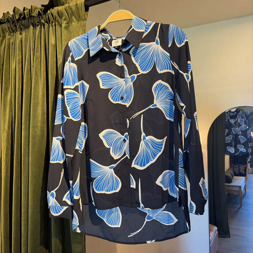 Floral Button Up