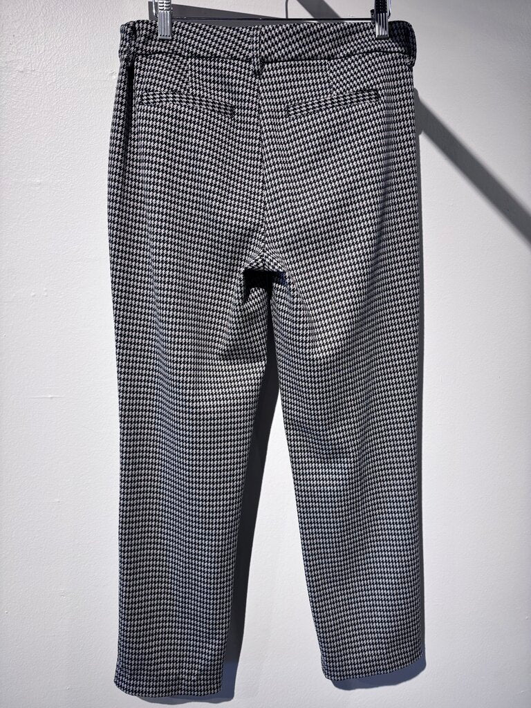 Houndstooth Knit Trousers